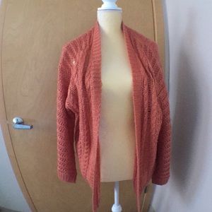 Oversized orange sweater